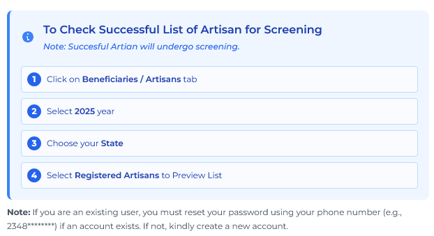 Confirm Registration: Step‑by‑Step Guide SUPA Artisan Registration in Nigeria