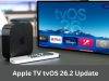 Apple TV tvOS 26.2 Update: Profiles Without Apple ID and Kids Mode Apple TV tvOS 26.2 update screen in Software Updates menu