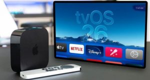 Apple TV tvOS 26.2 Update: Profiles Without Apple ID and Kids Mode Apple TV tvOS 26.2 update screen in Software Updates menu